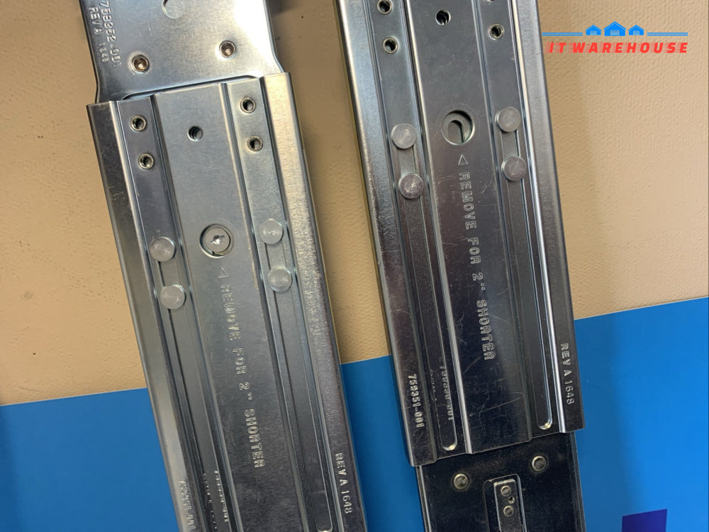 HP 759350-001 Ball Bearing Rail Kit For ProLiant DL580 Gen9 / Gen10