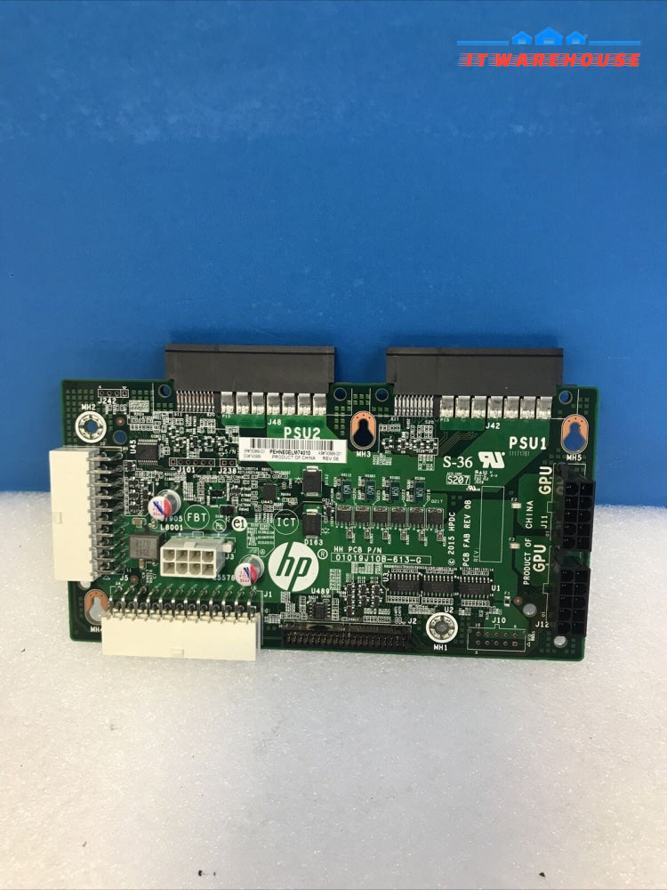 HP 780968-001  743999-001 ENTERPRISE 2 SLOT POWER SUPPLY BACKPLANE BOARD
