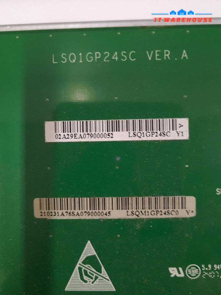 - HP A7500/E790 24-Port GbE Module 210231A76SA0 1000Base-X-SFP LSQ1GP24SC0 @@@