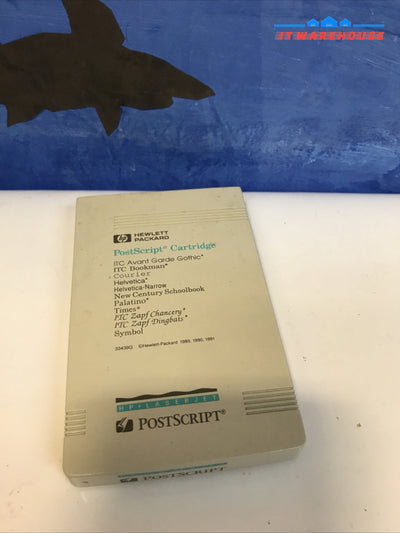 HP C2089A 35 Fonts, For Use with Laserjet III Series PostScript Cartridge Plus