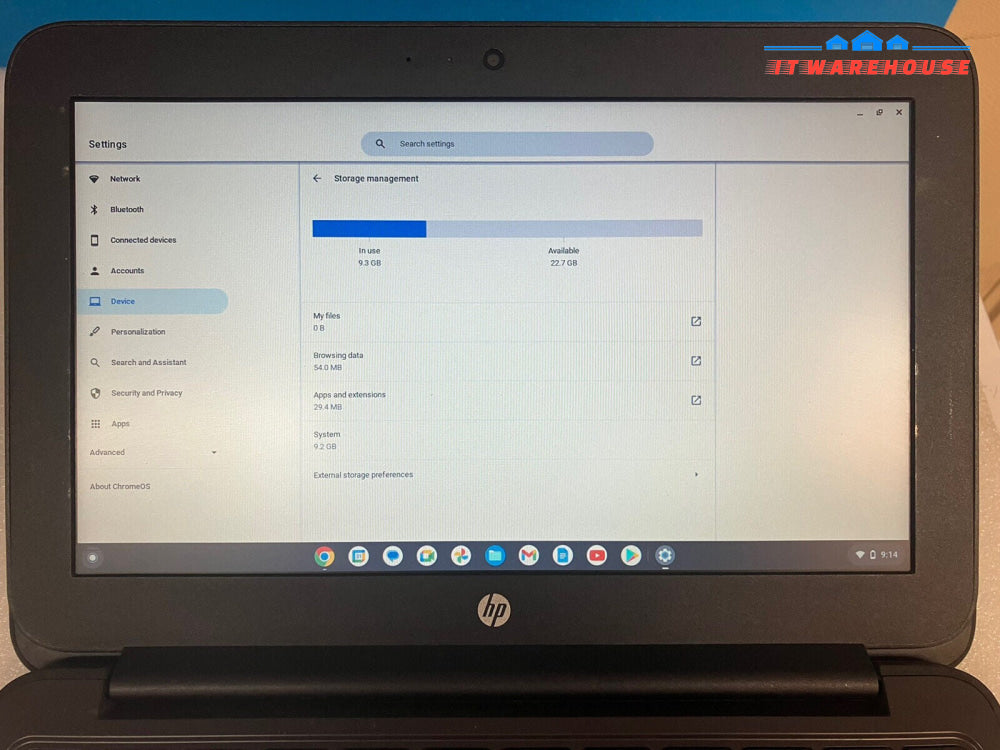 ~ HP Chromebook 11 G4 TPN-Q151 11.6" Celeron N3060 1.6GHz / 32GB SSD / 4GB RAM