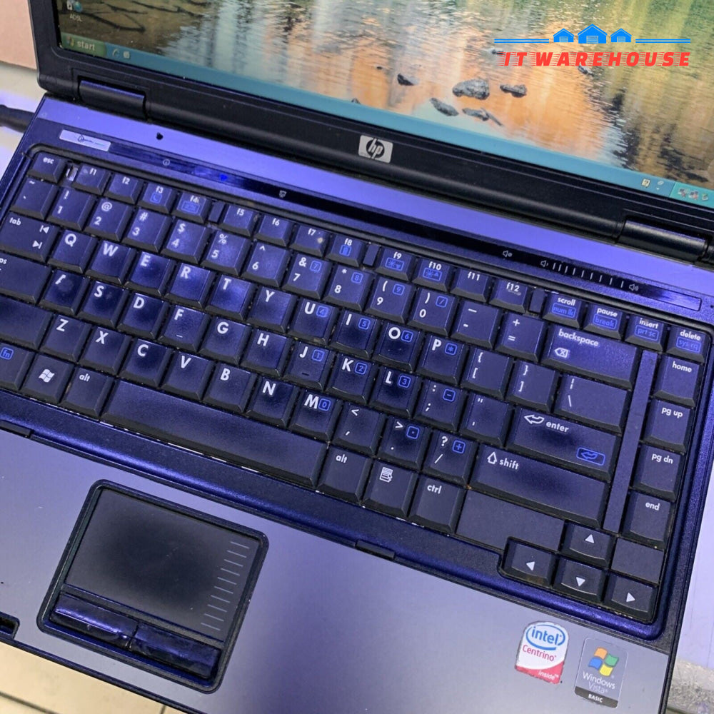 HP Compaq 6510b Intel Core 2 Duo T7300 2GB RAM 14" 750GB Windows XP SP3