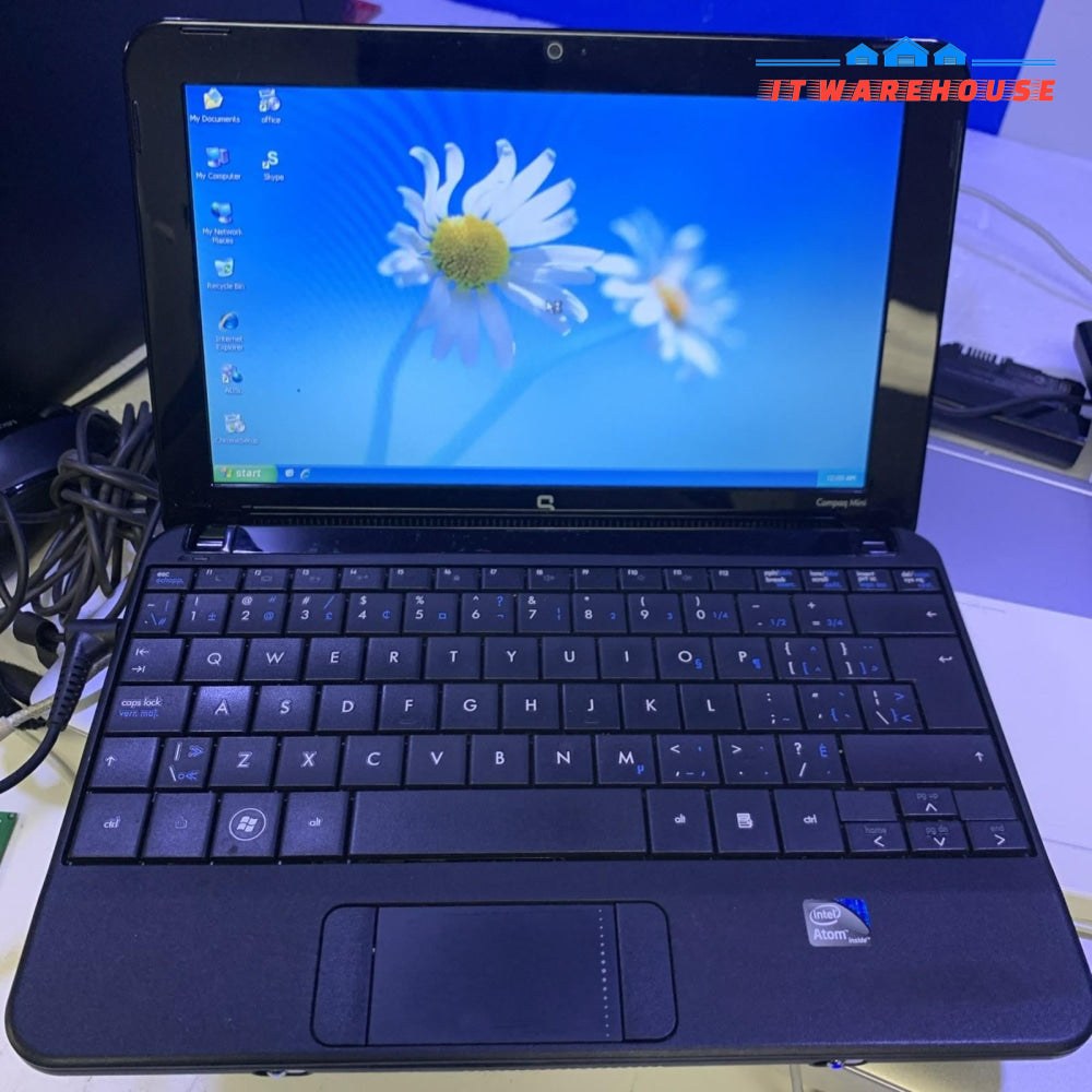 HP Compaq Mini 110 - Intel Atom N270 1.6GHZ 160GB HD 1GB RAM  Windows XP PRO SP3