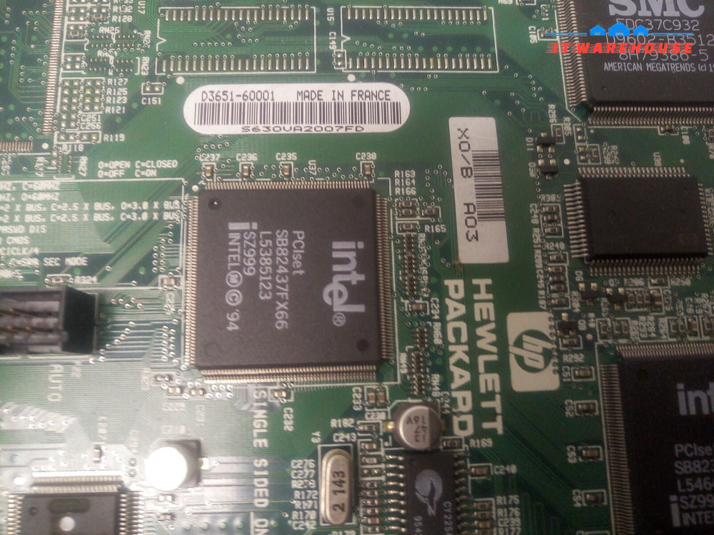 -HP D3651-60001 MOTHERBOARD W/CPU