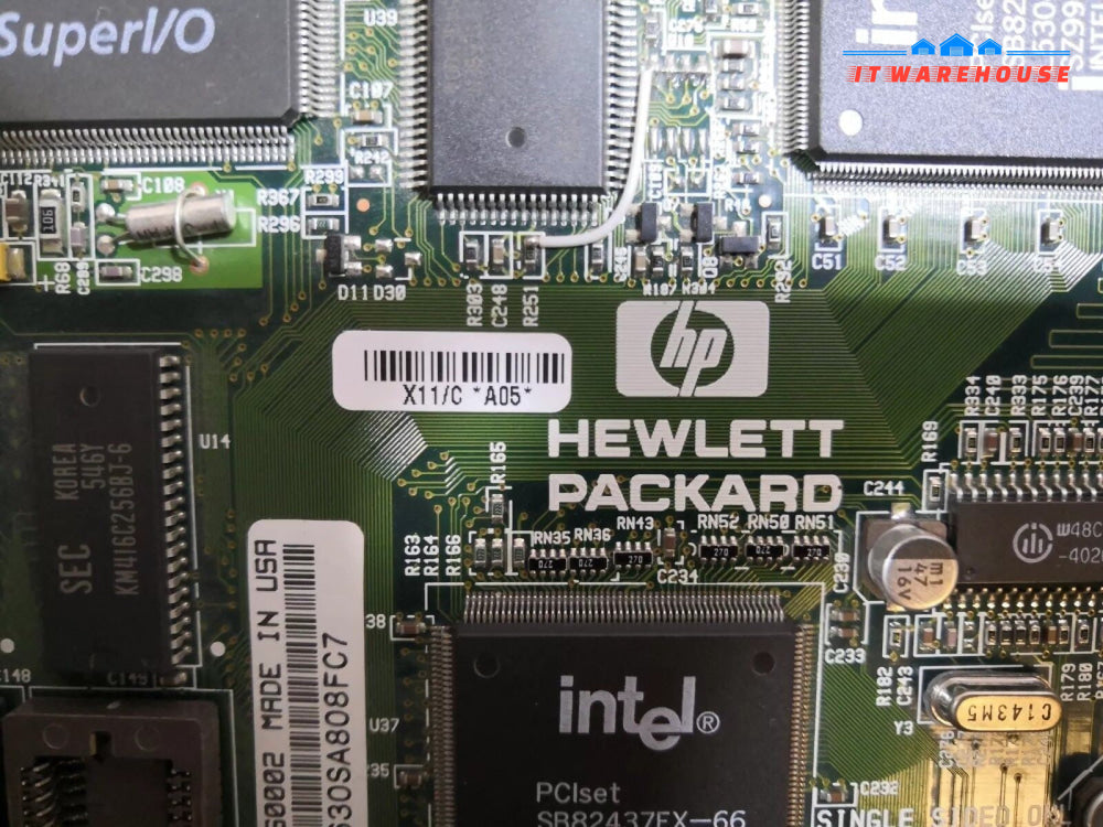 -    HP  D3653-60002 X11/C Pentium  motherboard  W/ CPU  