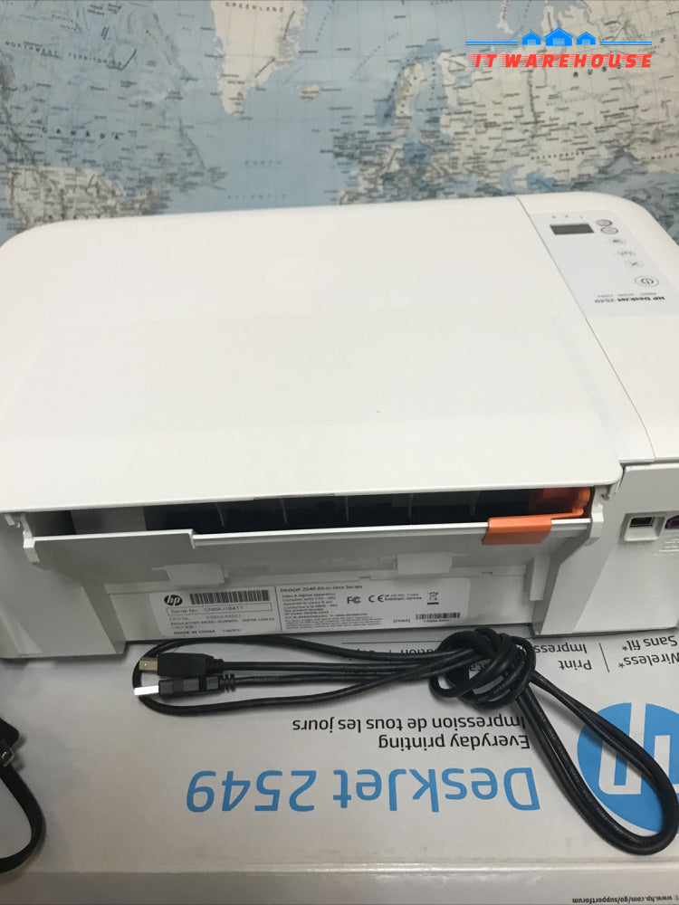 HP Deskjet 2549 Wireless Inkjet All-in-one color Printer （without Ink)