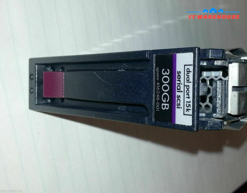 HP DF300BB6C3 417190-004 300GB 15K SAS 3.5" Hard Drive w/tray 416248-001 @@@ 
