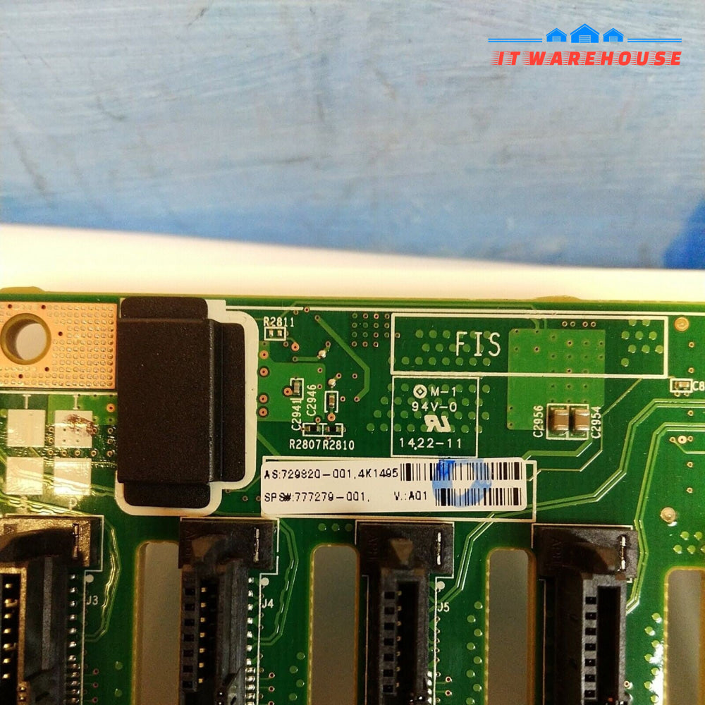.HP DL180 Gen9 8-Bay SFF SAS Backplane Board 777279-001