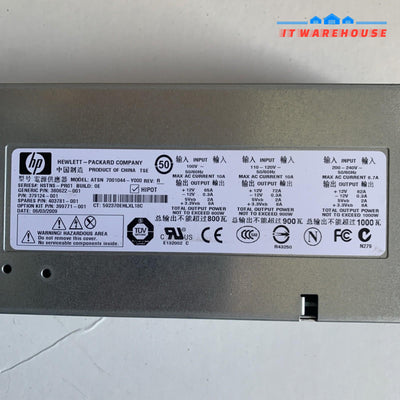 HP DL380 G5 Power Supply 1000w 403781-001 379124-001 379123-001