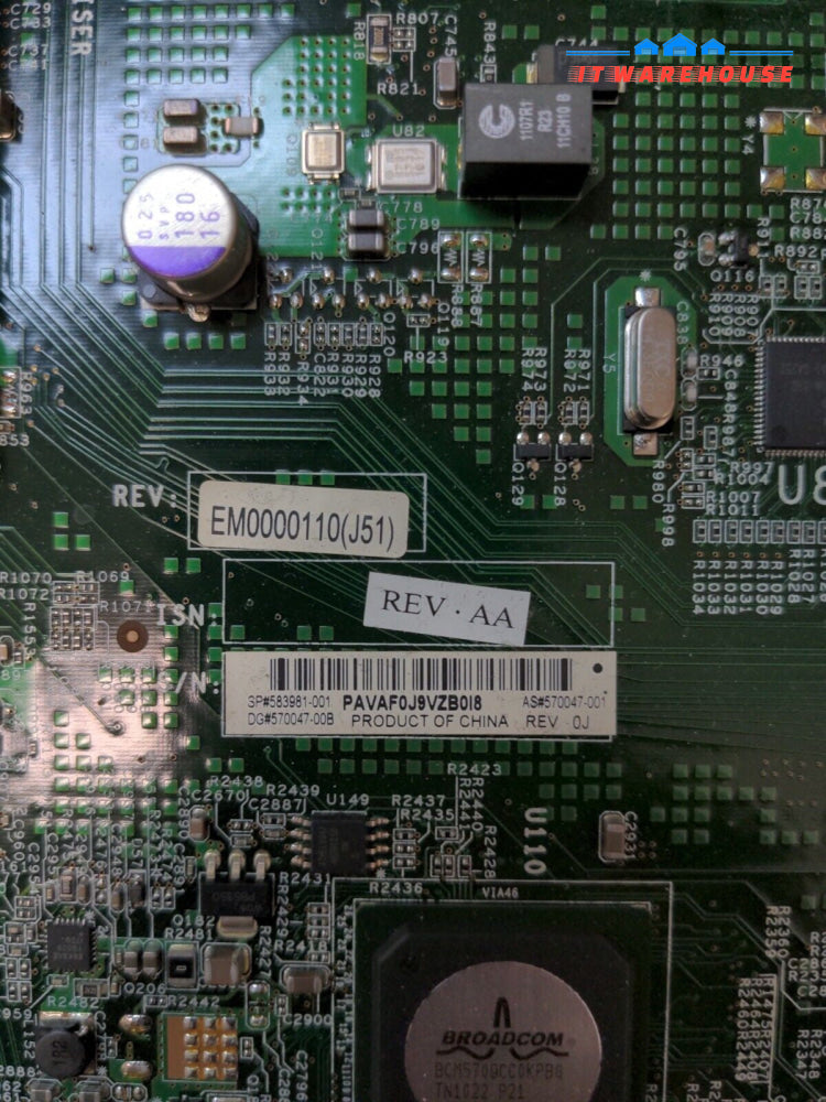 - HP DL385 G7 System Board 583981-001 570047-001 With AMD Server CPU Tested