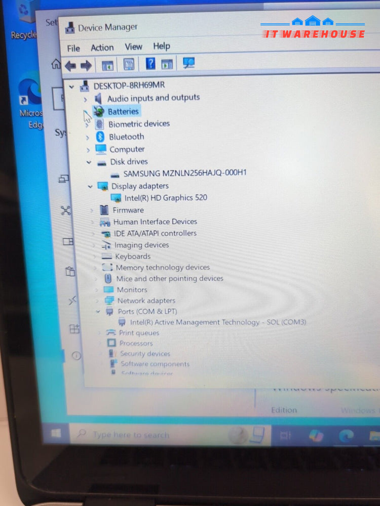 HP EliteBook 840 G3 14’’ Laptop i5-6300U CPU /8GB DDR4/ 256 SSD/ Win10 (*READ)