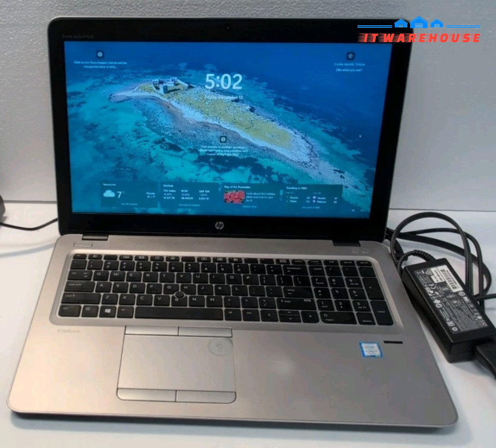 HP EliteBook 850 G4 15. 6" Laptop Core i7-7500U/12GB RAM/512GB SSD/Win11 -