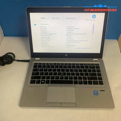 HP EliteBook Folio 9480M 14" HD i5-4210U 4GB Ram (no hard drive /caddy/cover)