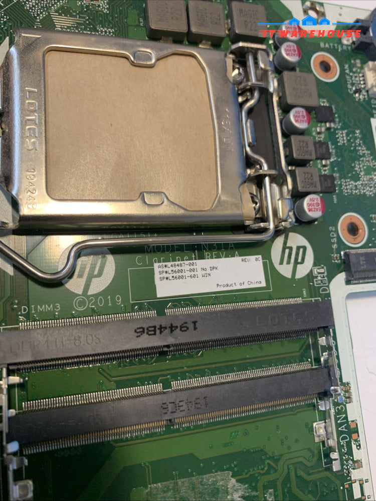 HP EliteOne 800 G5 LGA1151 AIO 23.8" Motherboard L56001-001