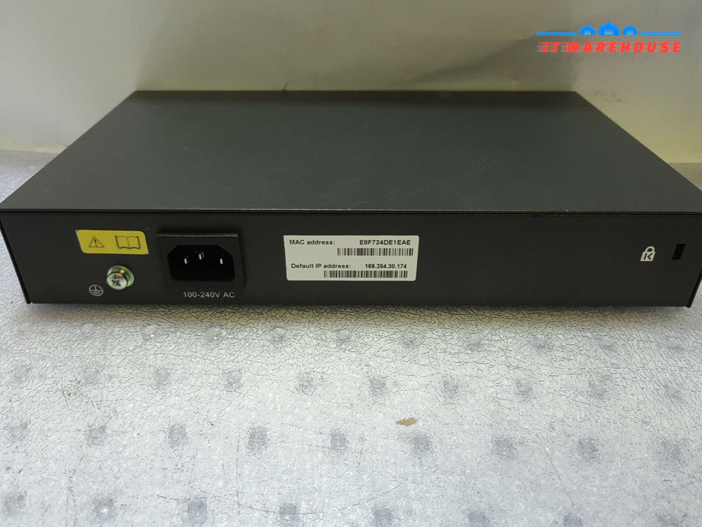 - HP HPE 1620-8G 8 PORTS GIGABIT MANAGED SWITCH JG912A