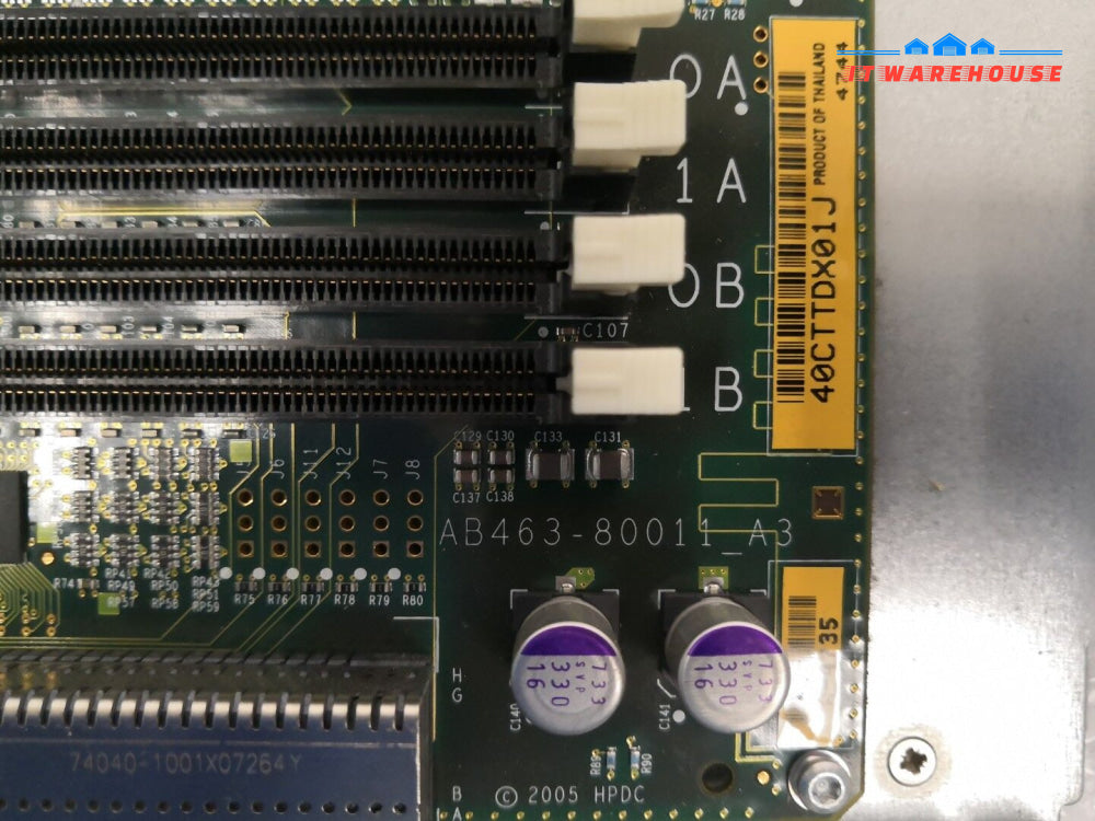 + Hp Integrity Rx3600 Server 8 Slot Ram Riser Board Ad124-2100C Ab463-60011
