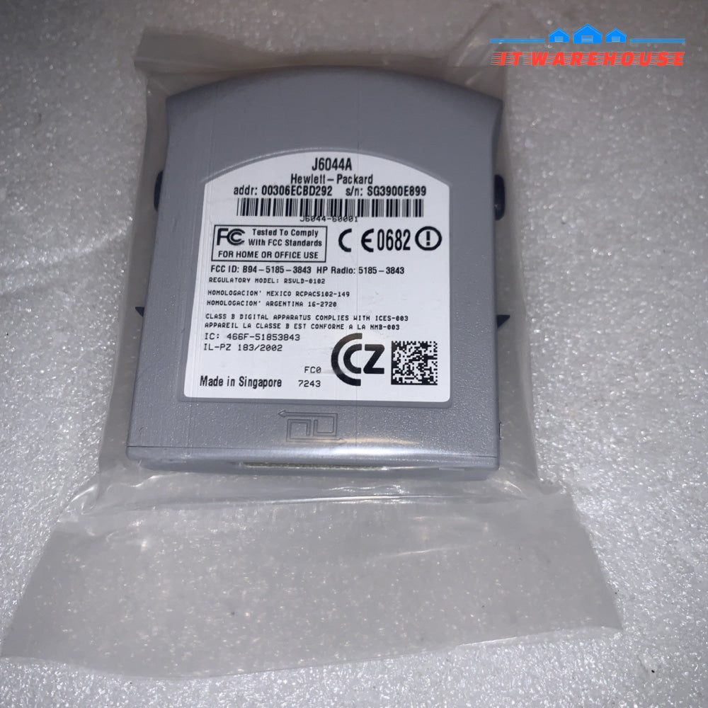 HP J6044A-ABA JetDirect 280m Wireless Internal Print Server (802.11b)