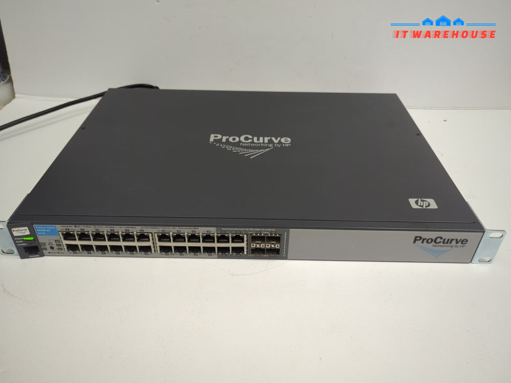 HP J9279A ProCurve Gray 10/100/1000Mbps 24-Port Gigabit Network Switch