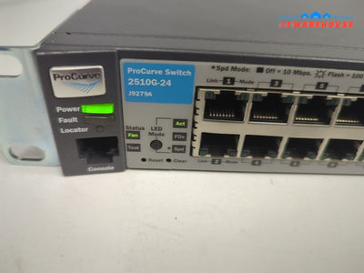 HP J9279A ProCurve Gray 10/100/1000Mbps 24-Port Gigabit Network Switch