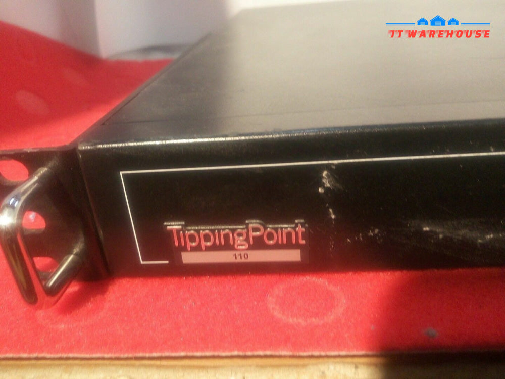 - HP JC186A TippingPoint 110 S110 IPS-100Mbs-4x Gig-T SEGMENTS