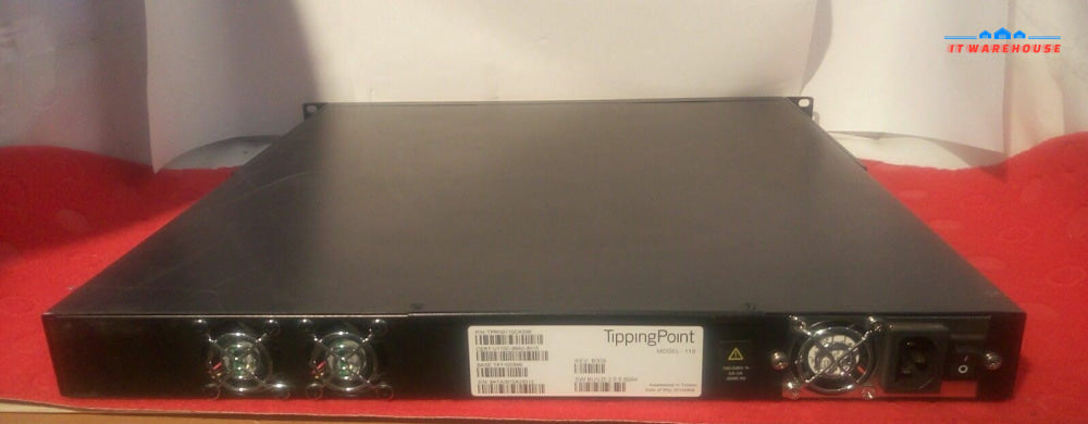 - HP JC186A TippingPoint 110 S110 IPS-100Mbs-4x Gig-T SEGMENTS
