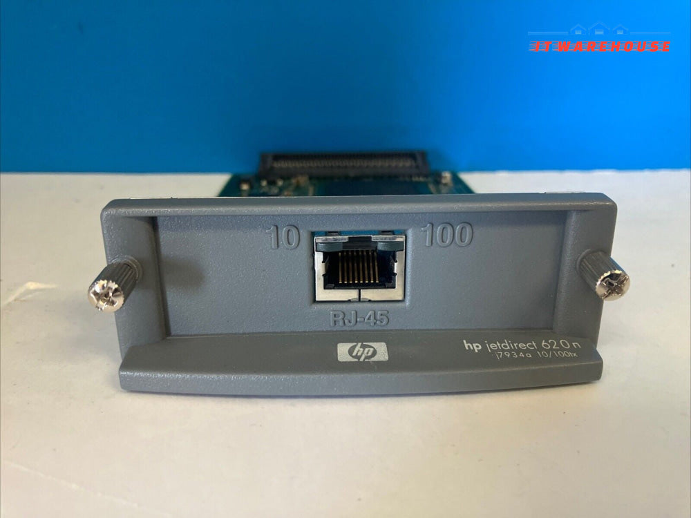 HP JetDirect 620n Print Server J7934 10/100 Fast Ethernet Network Card ~