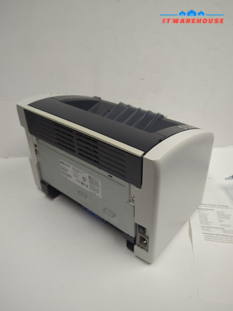 HP LaserJet 1022n Network Laser Printer 16k Pages Tested (No Toner)