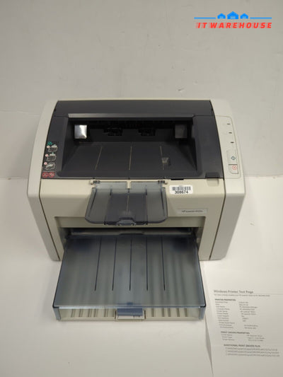 HP LaserJet 1022n Network Laser Printer 16k Pages Tested (No Toner)