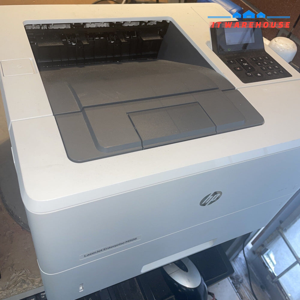 HP LaserJet Enterprise M506 Laser Printer with Toner at 70%