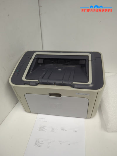HP LaserJet P1505 CB412A USB Standard Laser Printer (NO Toner, Page Count 1.4K)-