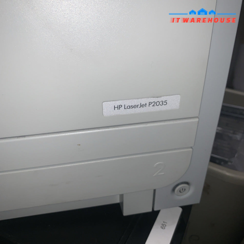 HP LaserJet P2035 Monochrome Laser Printer 66.2K Page Count (new OEM toner)