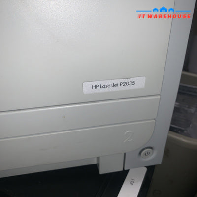 HP LaserJet P2035 Monochrome Laser Printer 66.2K Page Count (new OEM toner)