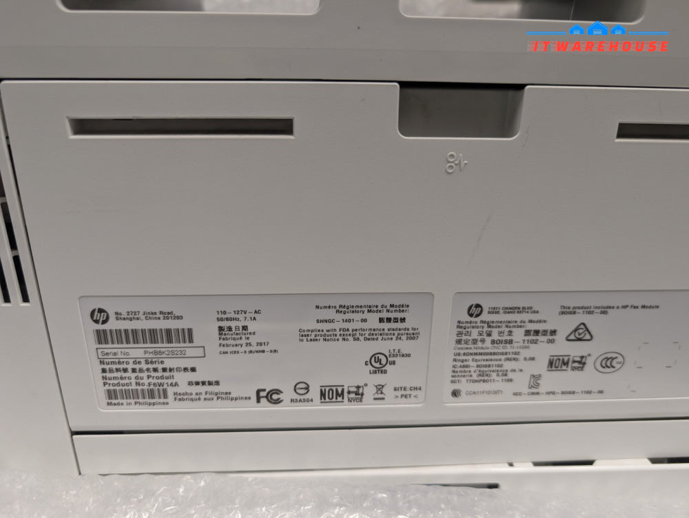 HP LaserJet Pro M426fdn AIO Laser Printer Ethernet/Duplex (Pg count 130K) -