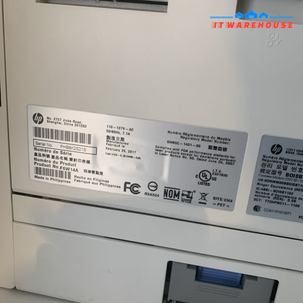 HP LaserJet Pro M426fdn All-in-One Laser Printer Ethernet/Duplex (Pg count 143K)