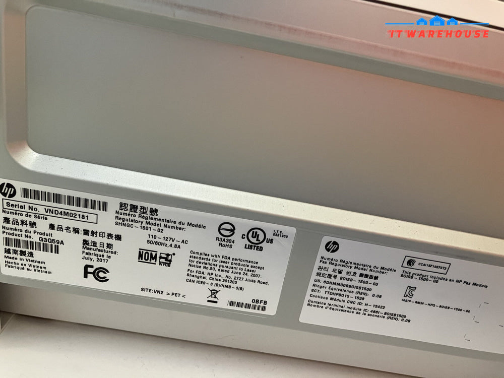 ~ HP LaserJet Pro MFP M130fn All-In-One Printer  (Page Count 33k) Tested/Working