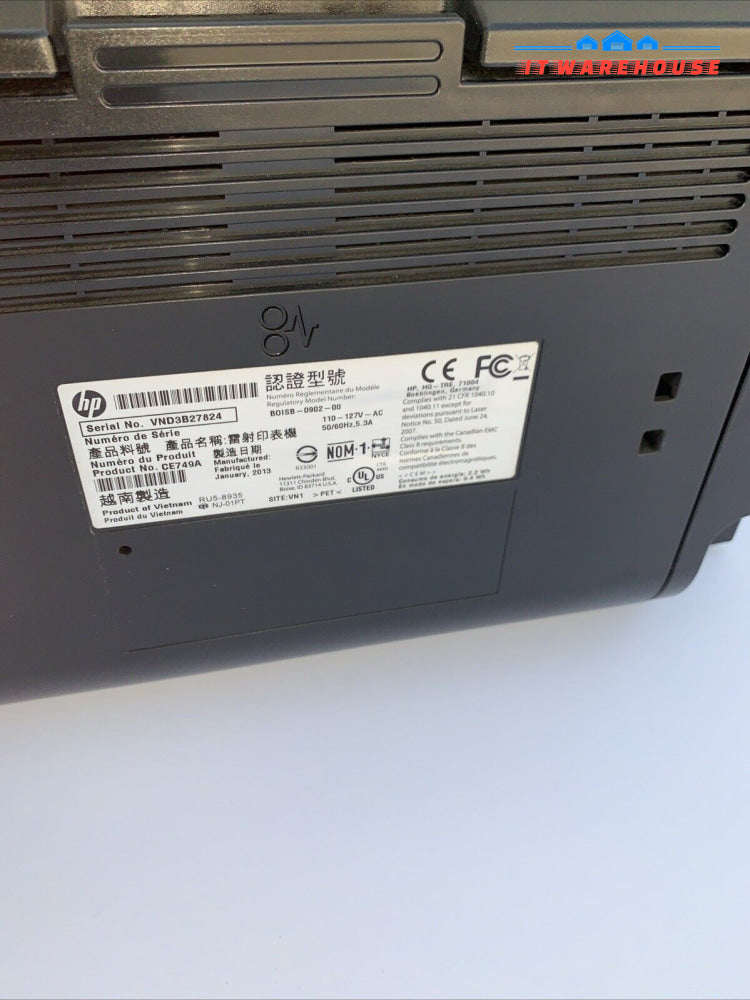 Hp Laserjet Professional P1606Dn Pro Printer Network Ethernet Duplex