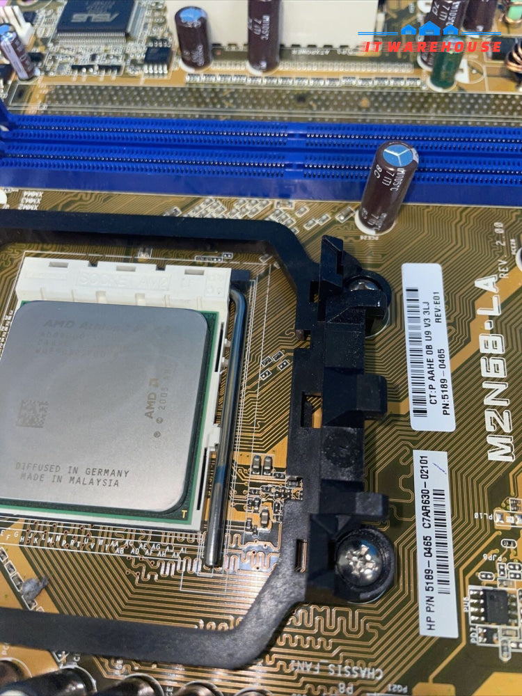 HP M2N68-LA Rev 1.01 Motherboard. 5189 + CPU AMD 4000+