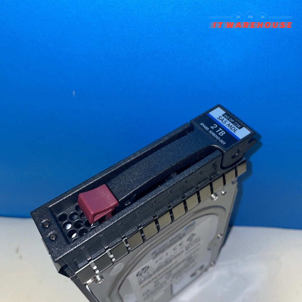 HP MB2000FBUCL 638521-001 2TB 7.2K 3.5" 6G DP sas midline hard drive