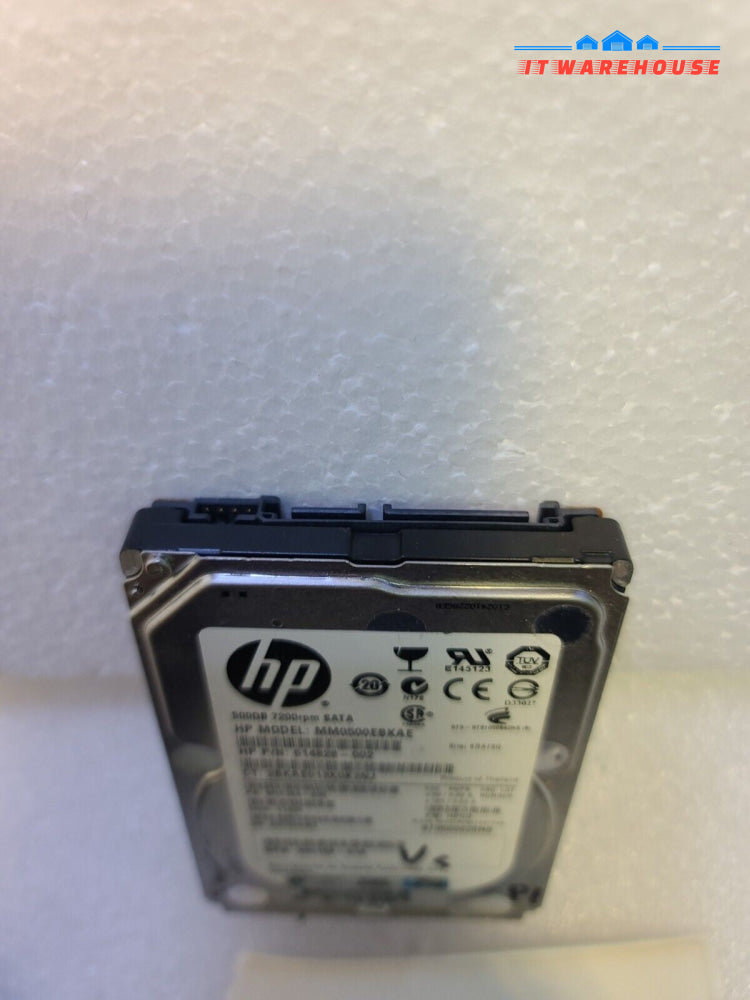 - HP MM0500EBKAE 500GB  2.5" 6Gbps 7.2K RPM SATA Hard Drive 614828-002 Tested 