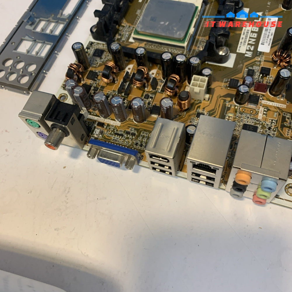 HP Motherboard AM2 5189-1661 M2N68-LA REV 1.01 AMD Athlon 64 X2 CPU 5000 + 