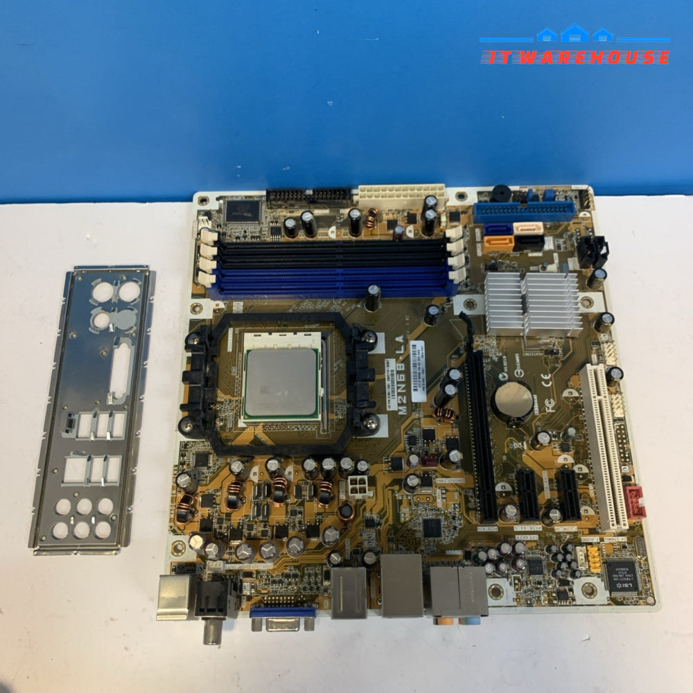 HP Motherboard AM2 5189-1661 M2N68-LA REV 1.01 AMD Athlon 64 X2 CPU 5000 + 