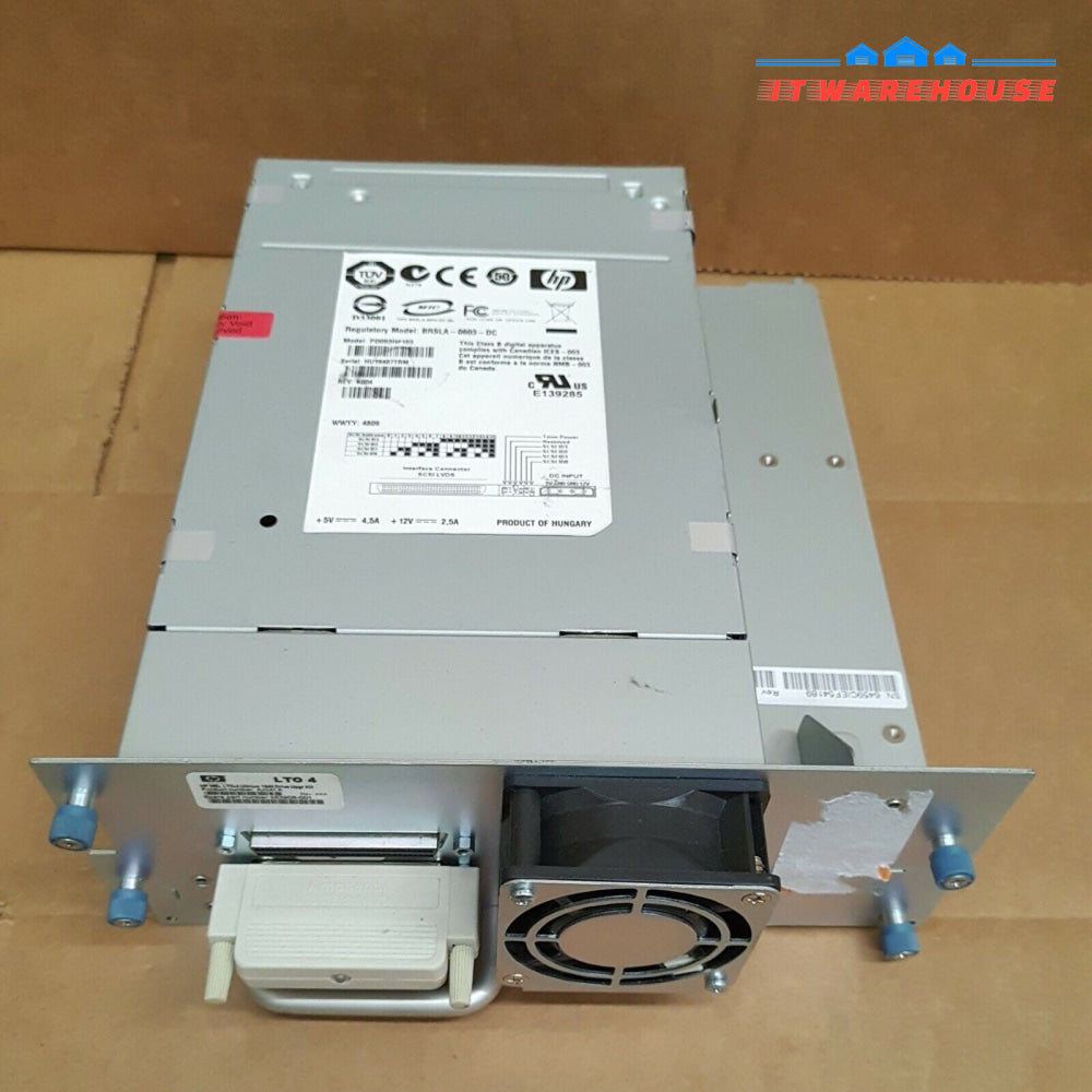 - HP MSL PD093H BRSLA-0603-DC LTO-4 1840 DRIVE UPGR KIT AJ041A 453906-001