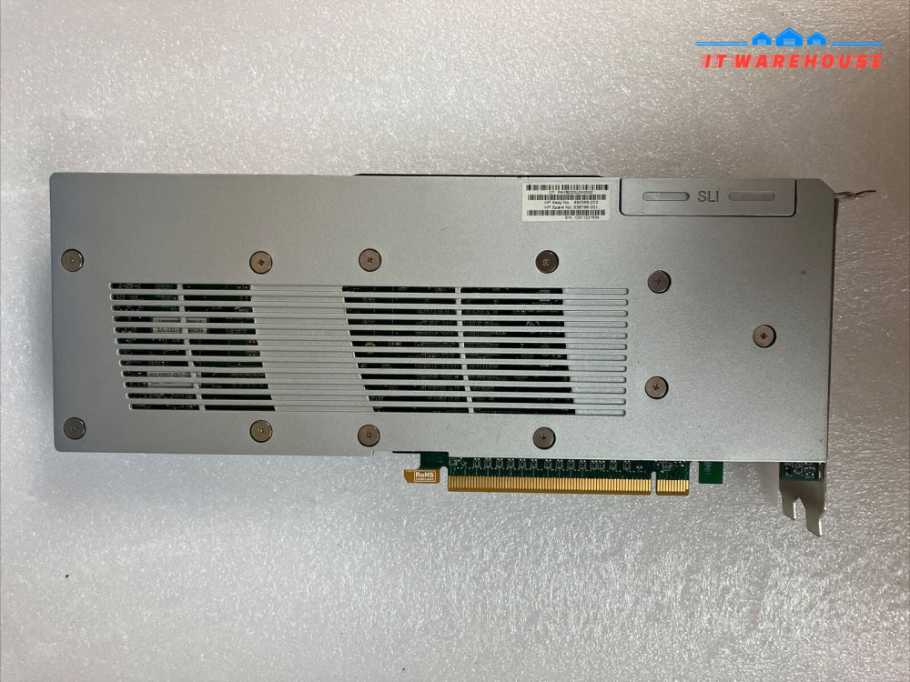 Hp Nvidia Quadro Fx 4800 1.5Gb Gddr3 Video Graphics Card 536796-001 490566-003 ~
