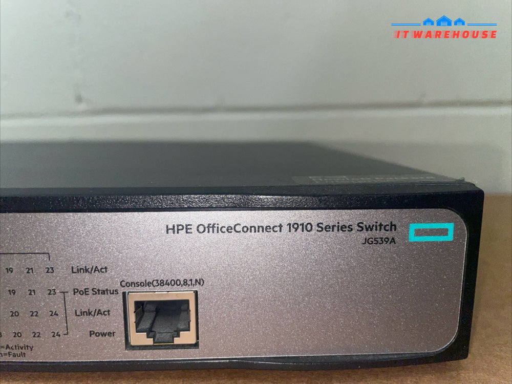 HP OfficeConnect JG539A - 1910-24-PoE+ 24-Port Ethernet Switch