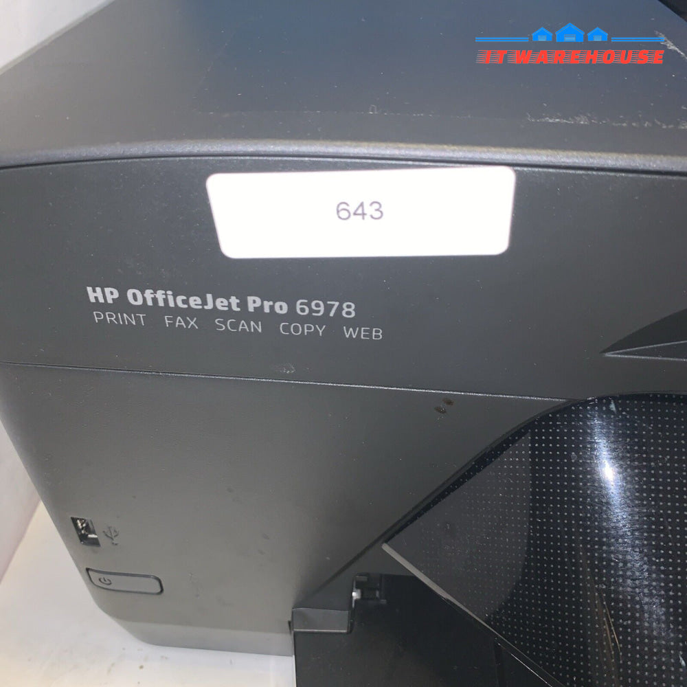 Hp Officejet Pro 6978 All-In-One Wireless Printer