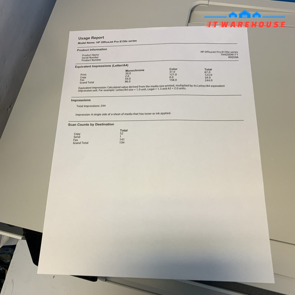 hp officejet pro 8130e 40Q50A all-in-one color ink printer