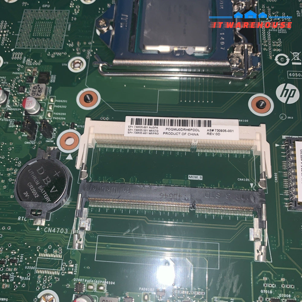HP Pavilion 23 AiO Motherboard w/CPU i5-4690T