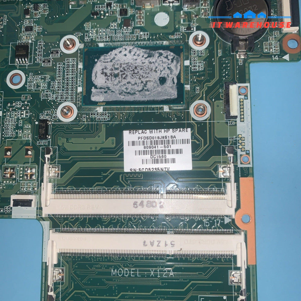 HP Pavilion 809041-501 Intel i5-5200U Laptop Motherboard