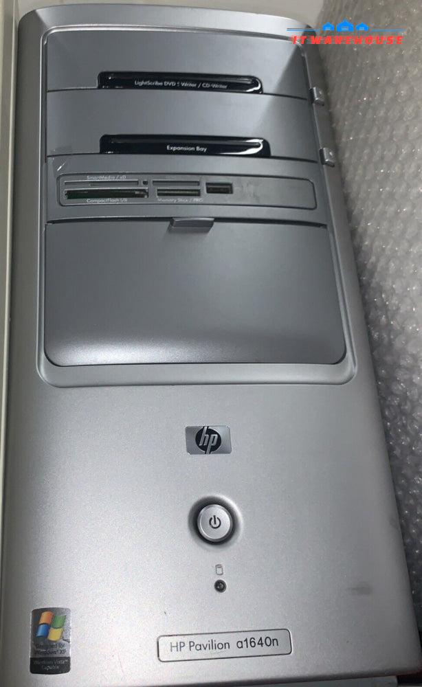 HP Pavilion a1640n Desktop 2-Core 6300 / 3GB /300G / Card Reader/Windows XP SP3