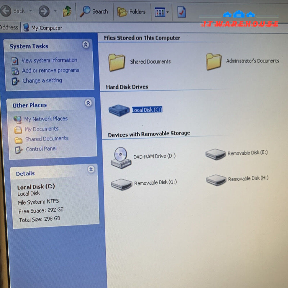 HP Pavilion a1640n Desktop 2-Core 6300 / 3GB /300G / Card Reader/Windows XP SP3